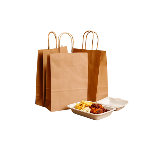 BUSTA AVANA MANICO CORDA