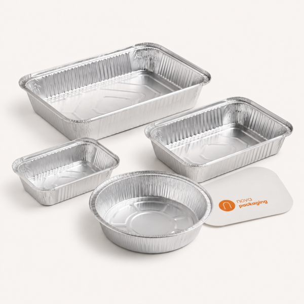 VASCHETTE IN ALLUMINIO CON COPERCHIO